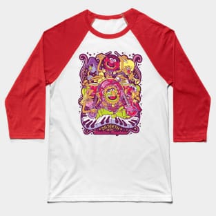 Teeth purple Baseball T-Shirt